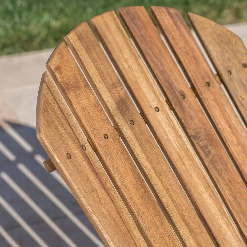 Chaises Adirondack inclinables Hayle en bois (lot de 2) par Christopher Knight Home