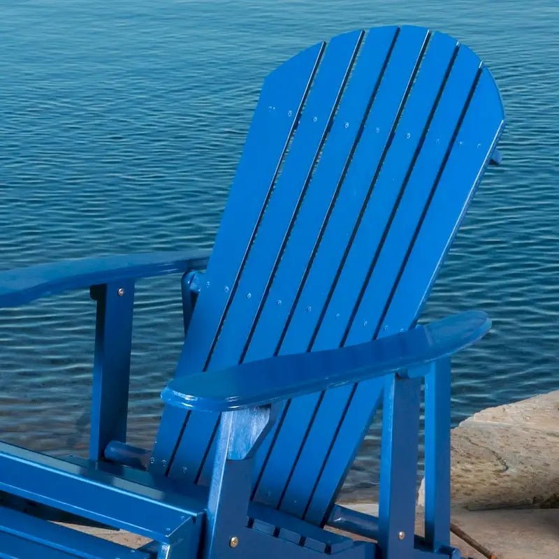 Chaises Adirondack inclinables Hayle en bois (lot de 2) par Christopher Knight Home
