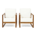 Fauteuils de jardin en bois belges (lot de 2) par Christopher Knight Home
