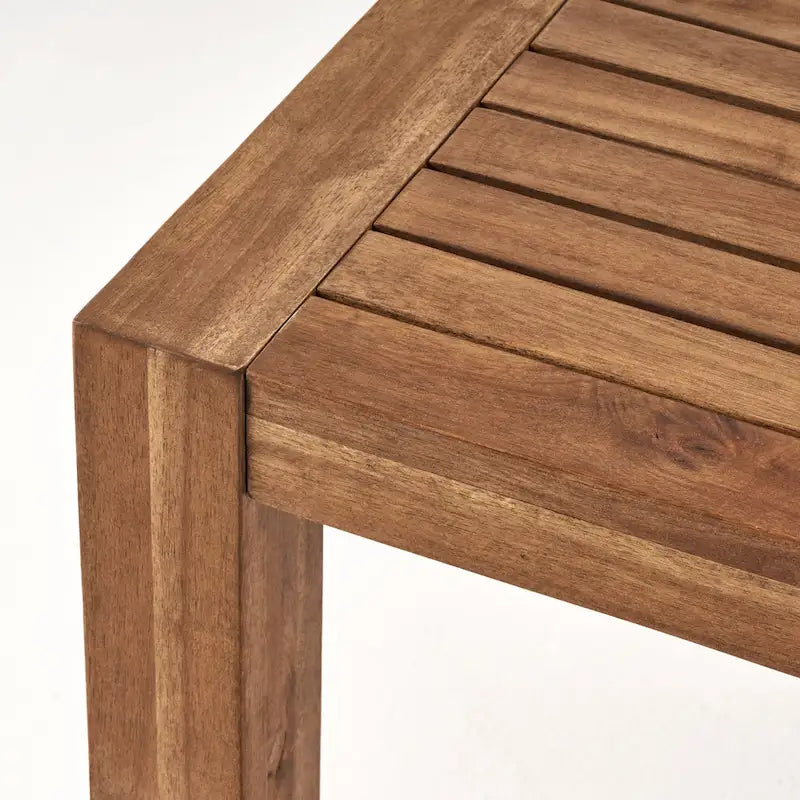 Ensemble de conversation 4 pièces en bois d'acacia Genser Outdoor par Christopher Knight Home