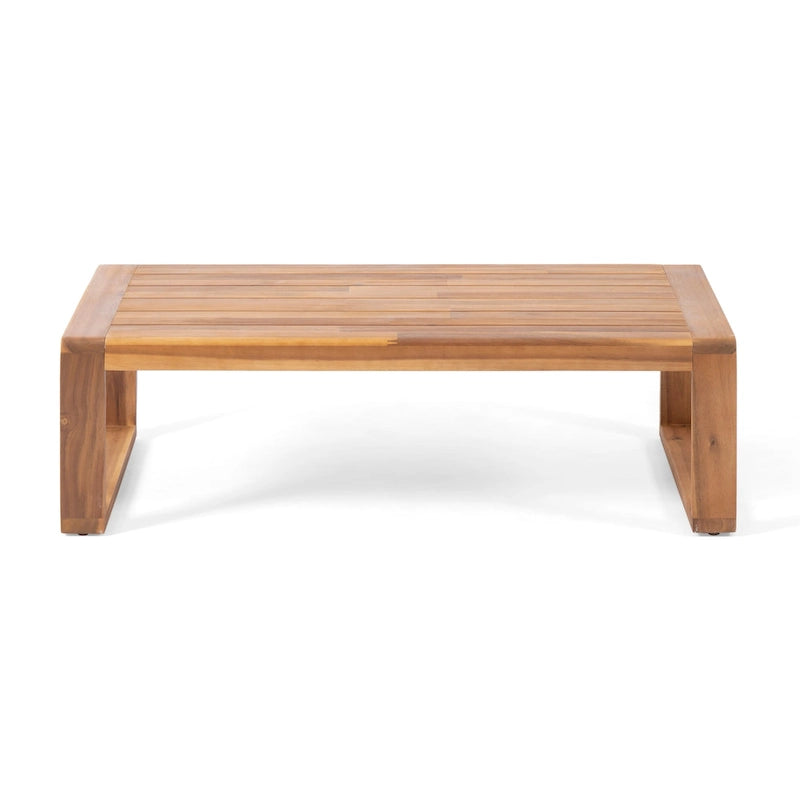 Ensemble de conversation 4 pièces rembourré en acacia Paloma par Christopher Knight Home