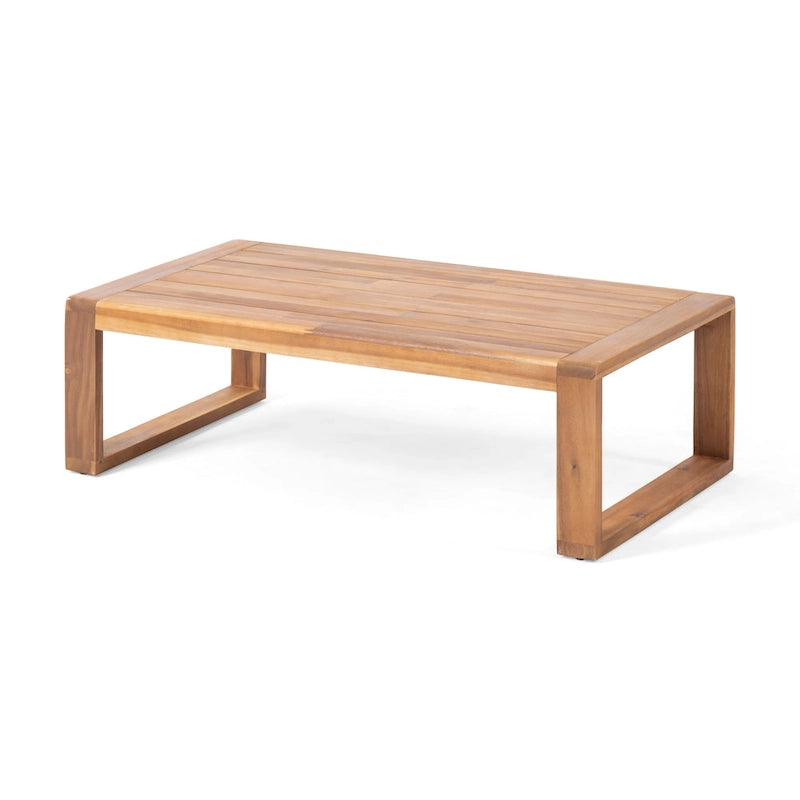 Ensemble de conversation 4 pièces rembourré en acacia Paloma par Christopher Knight Home