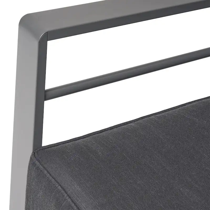 Ensemble table et chaises de club d'extérieur 4 places en aluminium Cape Coral par Christopher Knight Home