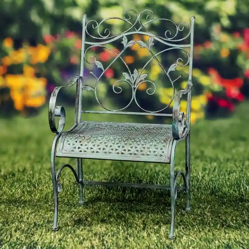 Fauteuil de jardin GAIA Iron en vert Verdi