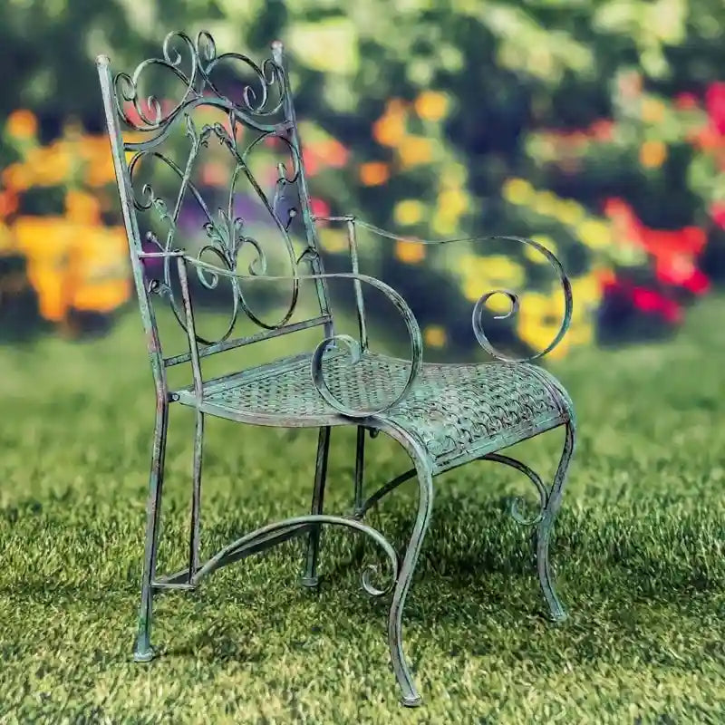 Fauteuil de jardin GAIA Iron en vert Verdi