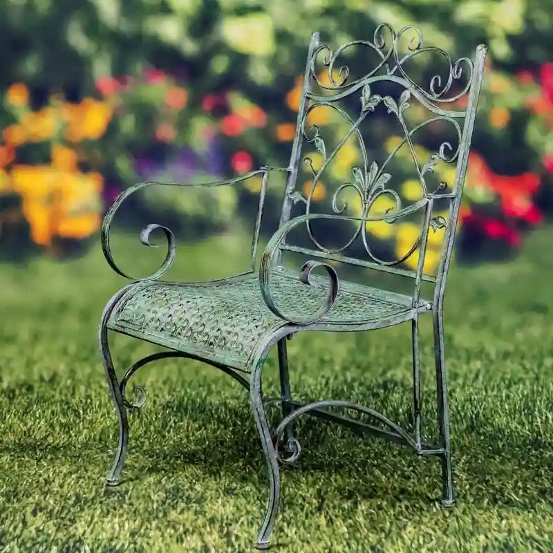 Fauteuil de jardin GAIA Iron en vert Verdi