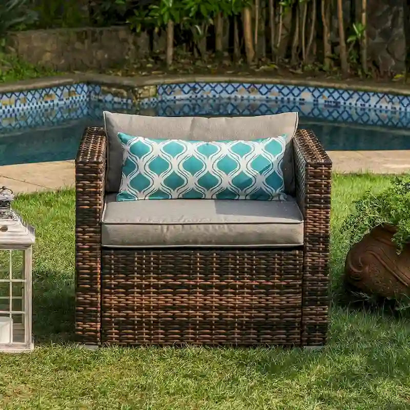 Fauteuil d'extérieur COSIEST pour terrasse et jardin