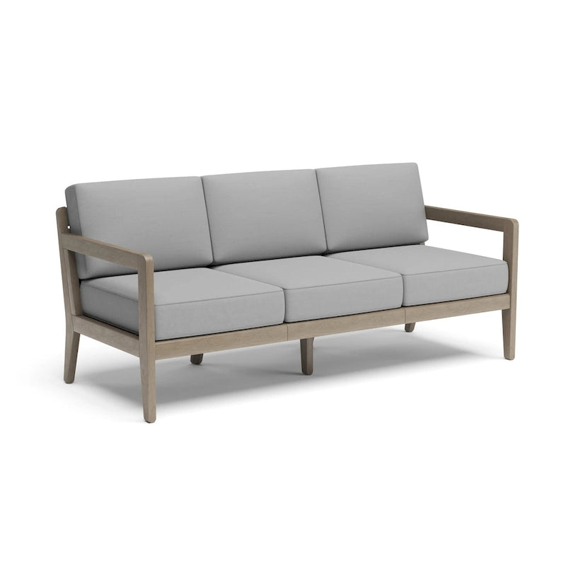 Homestyles Canapé d'extérieur 4 pièces en bois marron Homestyles Sustain - 69 x 29 x 31