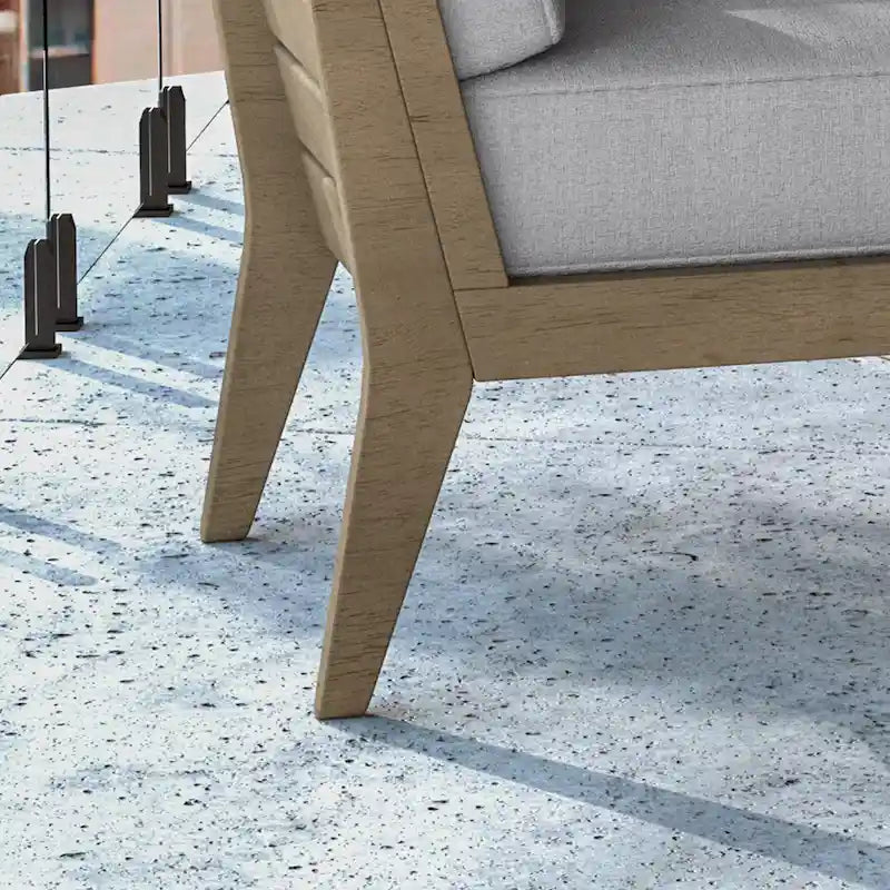 Homestyles Canapé d'extérieur 4 pièces en bois marron Homestyles Sustain - 69 x 29 x 31