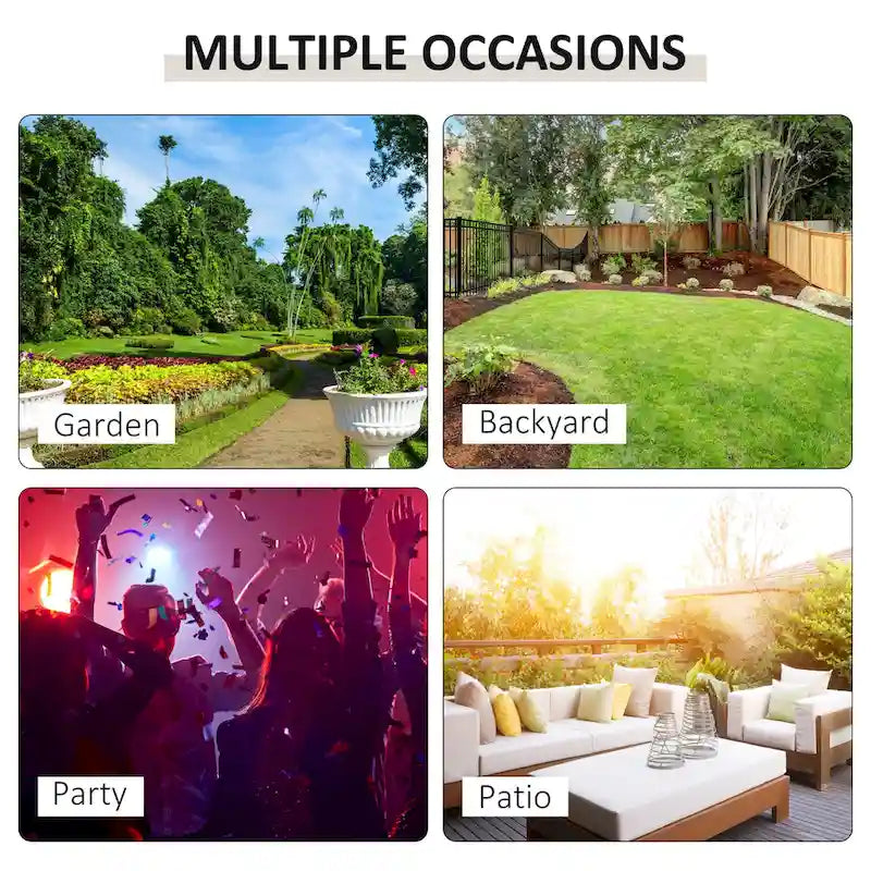 Banc de jardin d'extérieur Outsunny avec arche pergola en sapin naturel, vernis protecteur et banc ergonomique 2 places