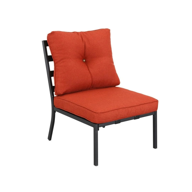 Chaise de jardin en métal sans accoudoirs Patio Festival