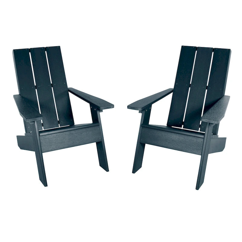 Chaises Adirondack modernes 2 pièces HIGHWOOD