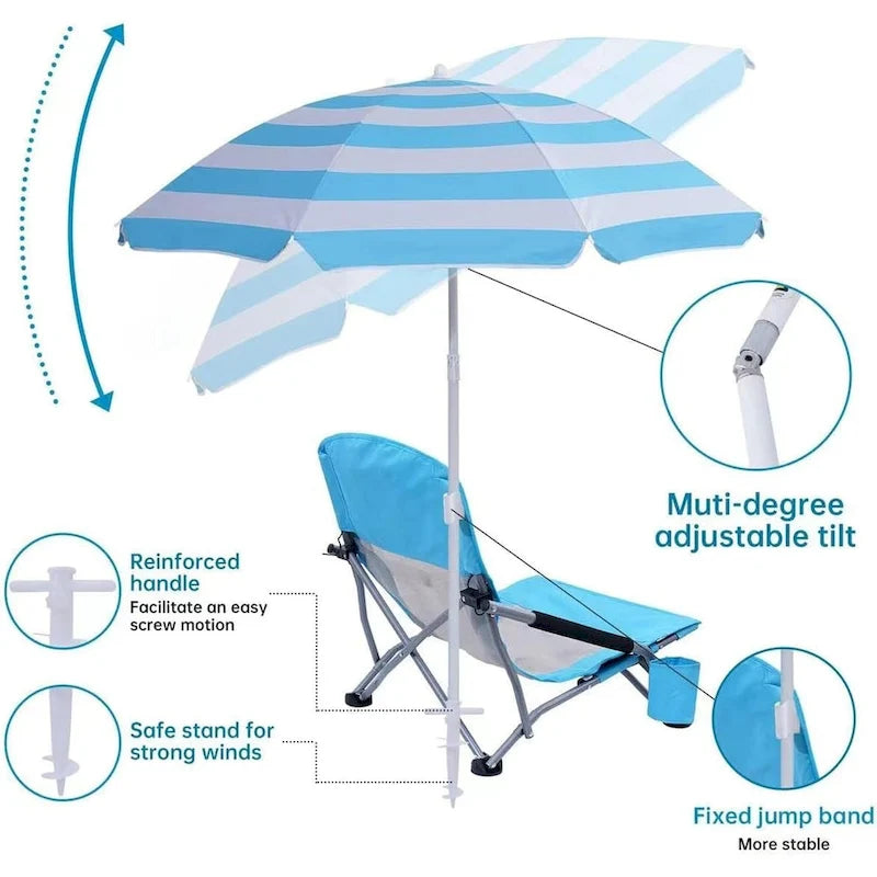 Chaise de plage, Chaise de plage et parasol, Chaise de plage pliante, Chaises de plage pour adultes
