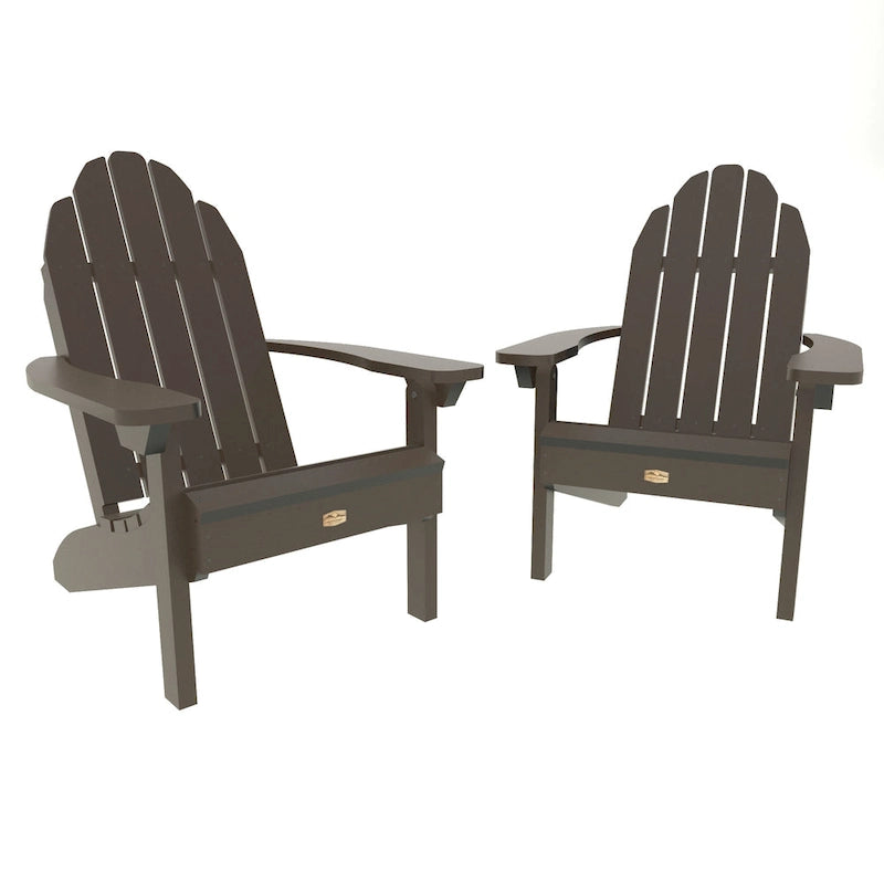 HIGHWOOD Ensemble essentiel de 2 chaises Adirondack