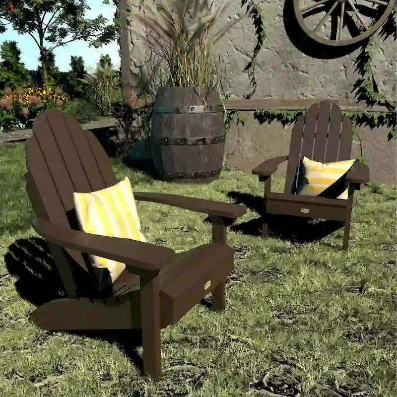 HIGHWOOD Ensemble essentiel de 2 chaises Adirondack