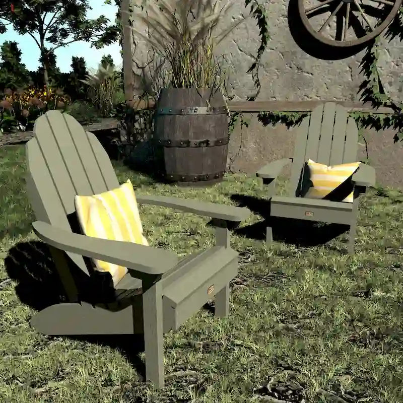 HIGHWOOD Ensemble essentiel de 2 chaises Adirondack