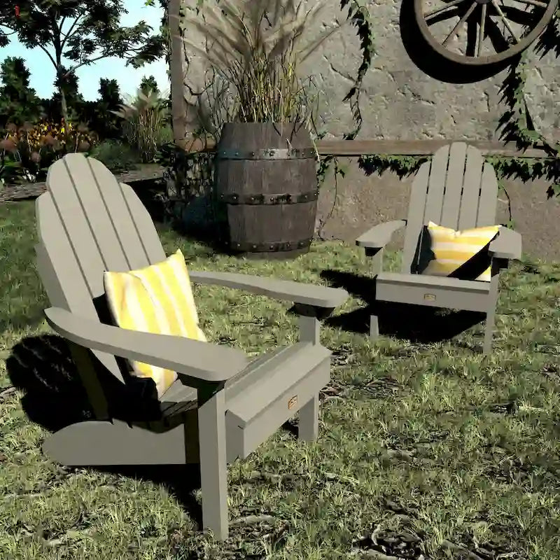 HIGHWOOD Ensemble essentiel de 2 chaises Adirondack