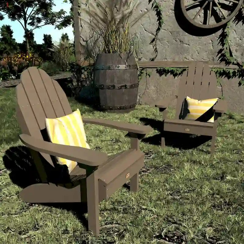 HIGHWOOD Ensemble essentiel de 2 chaises Adirondack