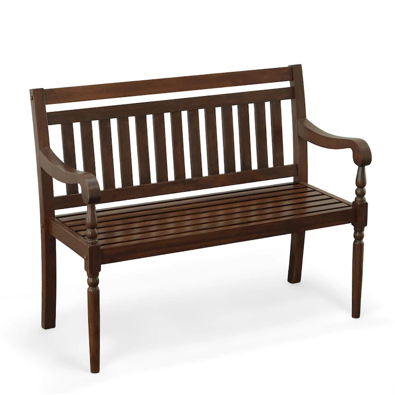Banc d'extérieur en bois Belmont Carolina Living