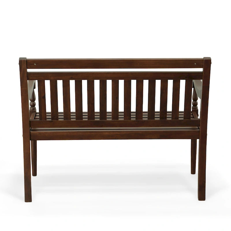 Banc d'extérieur en bois Belmont Carolina Living