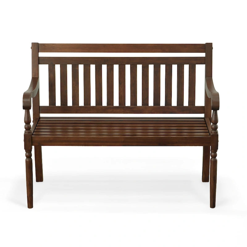 Banc d'extérieur en bois Belmont Carolina Living