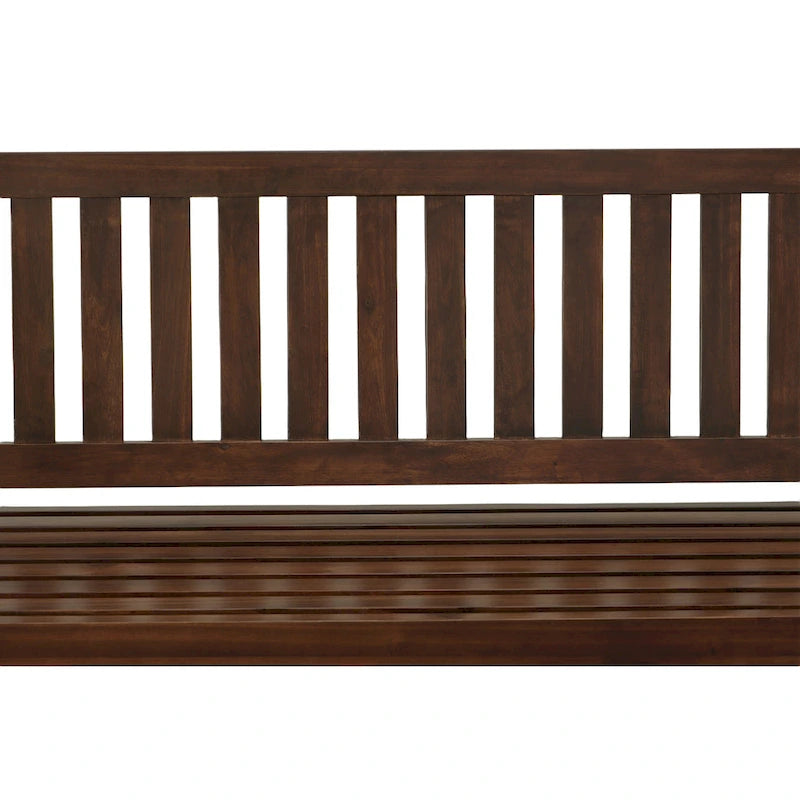 Banc d'extérieur en bois Belmont Carolina Living