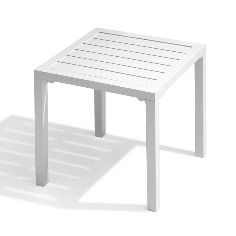 Chaises longues de jardin pliantes et inclinables 3 pièces avec table d'appoint