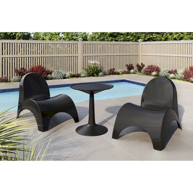 Angel Trumpet set of two Patio Chairs