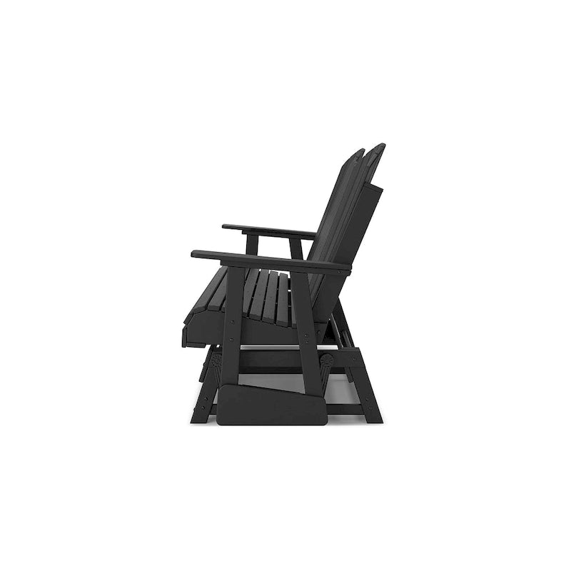 Signature Design by Ashley Hyland wave Causeuse de jardin à bascule - 67 larg. x 31.5 prof. x 41.75 haut.