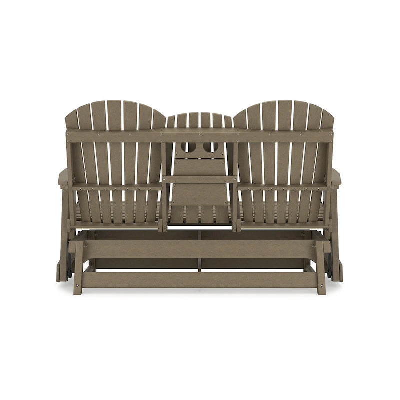 Signature Design by Ashley Hyland wave Causeuse de jardin à bascule - 67 larg. x 31.5 prof. x 41.75 haut.
