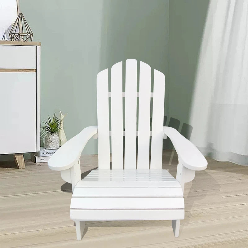 Chaise Adirondack pour enfants en bois d'extérieur