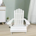 Chaise Adirondack pour enfants en bois d'extérieur