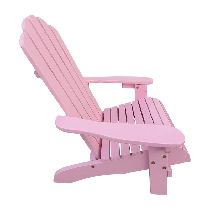 Chaise Adirondack pour enfants en bois d'extérieur