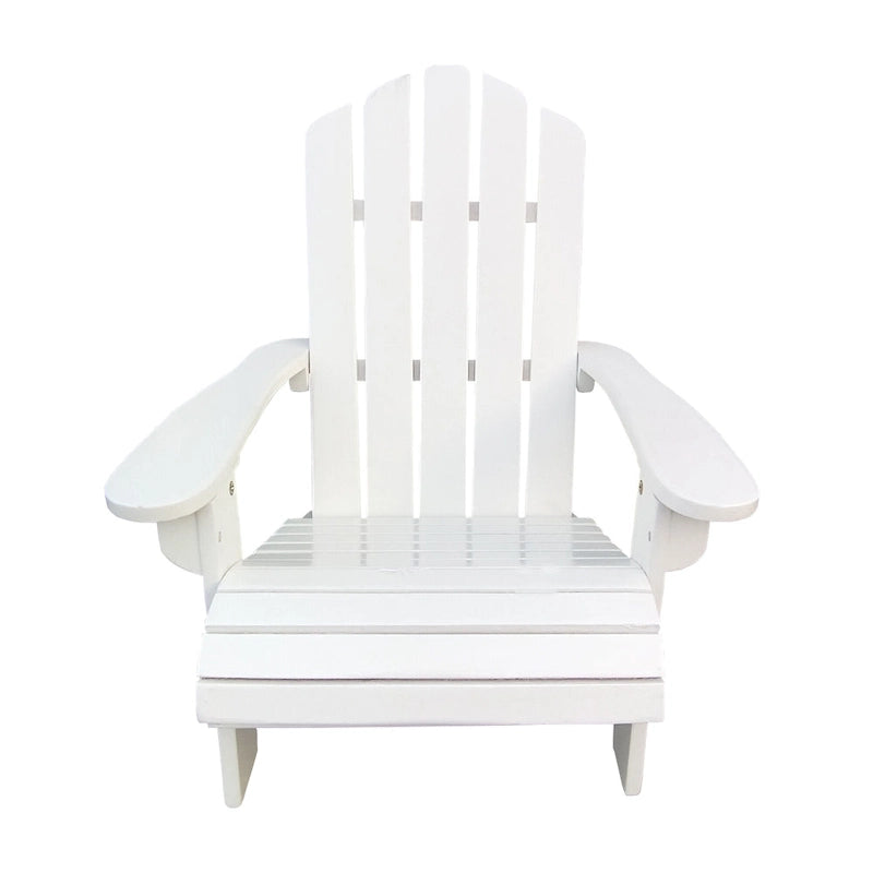 Chaise Adirondack pour enfants en bois d'extérieur