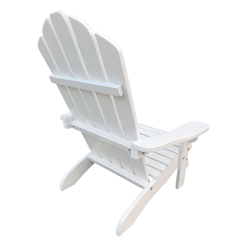 Chaise Adirondack pour enfants en bois d'extérieur