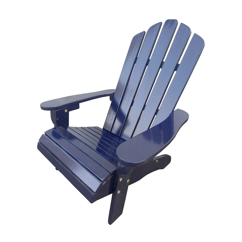 Chaise Adirondack pour enfants en bois d'extérieur