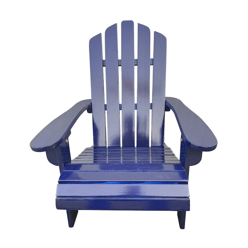 Chaise Adirondack pour enfants en bois d'extérieur
