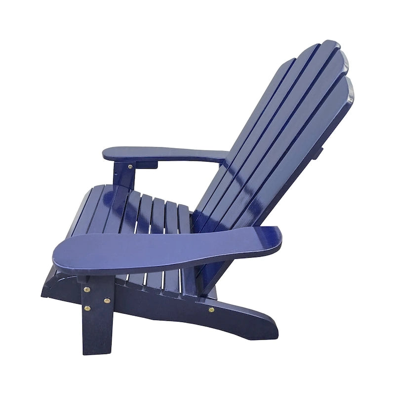 Chaise Adirondack pour enfants en bois d'extérieur