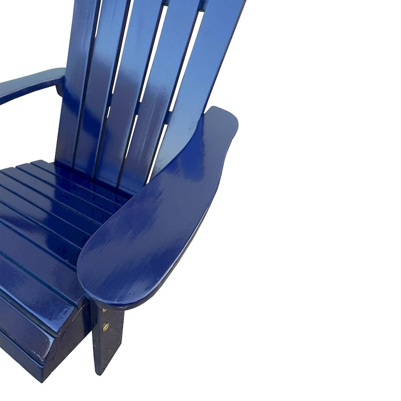 Chaise Adirondack pour enfants en bois d'extérieur