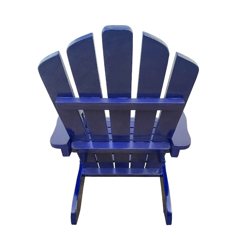 Chaise Adirondack pour enfants en bois d'extérieur