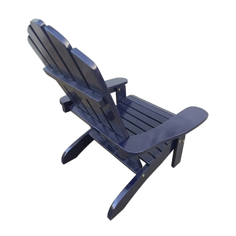 Chaise Adirondack pour enfants en bois d'extérieur