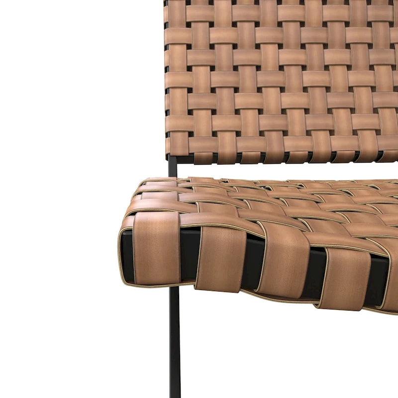 Ensemble de 3 pièces de mobilier de patio en rotin, chaises longues pliables en osier et table basse pour jardin extérieur, pelouse, balcon