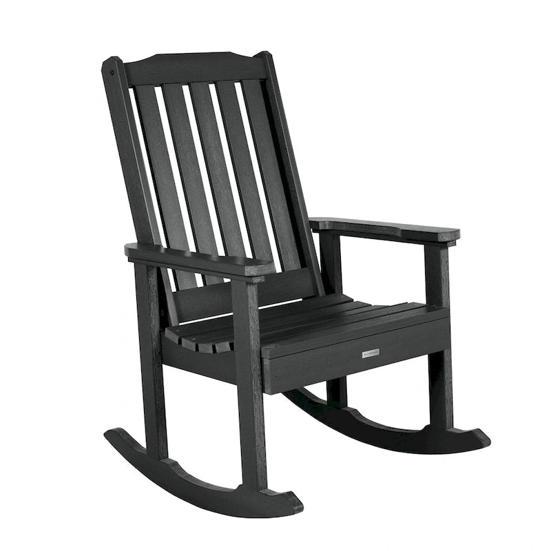 Chaise à bascule en bois synthétique écologique HIGHWOOD