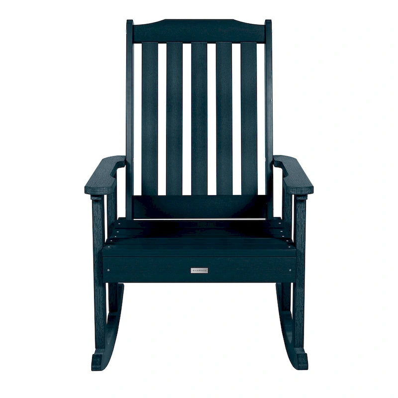 Chaise à bascule en bois synthétique écologique HIGHWOOD