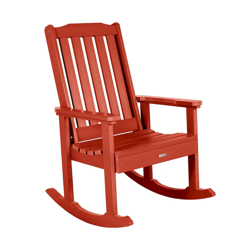 Chaise à bascule en bois synthétique écologique HIGHWOOD
