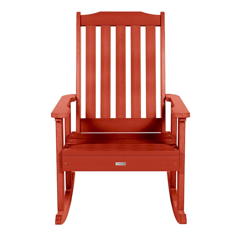 Chaise à bascule en bois synthétique écologique HIGHWOOD