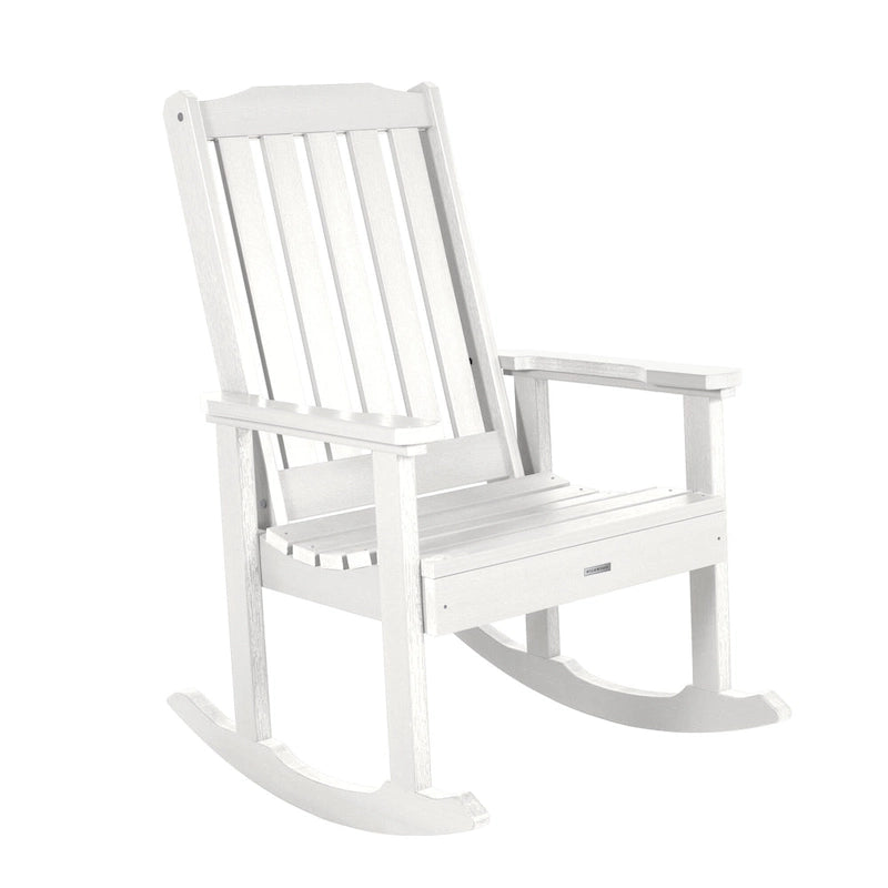 Chaise à bascule en bois synthétique écologique HIGHWOOD