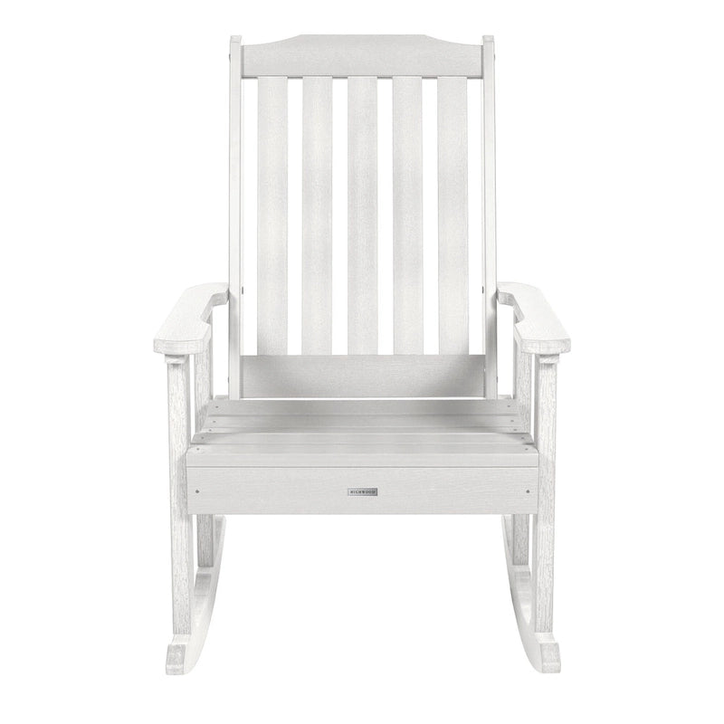Chaise à bascule en bois synthétique écologique HIGHWOOD