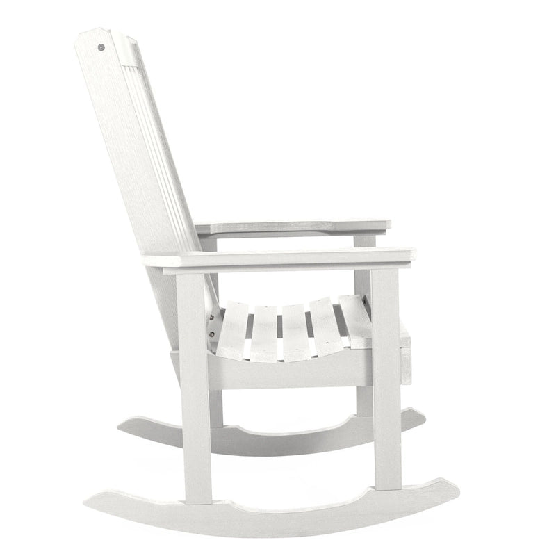 Chaise à bascule en bois synthétique écologique HIGHWOOD
