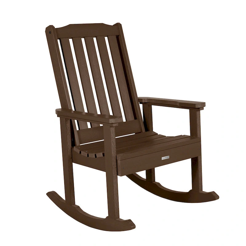 Chaise à bascule en bois synthétique écologique HIGHWOOD